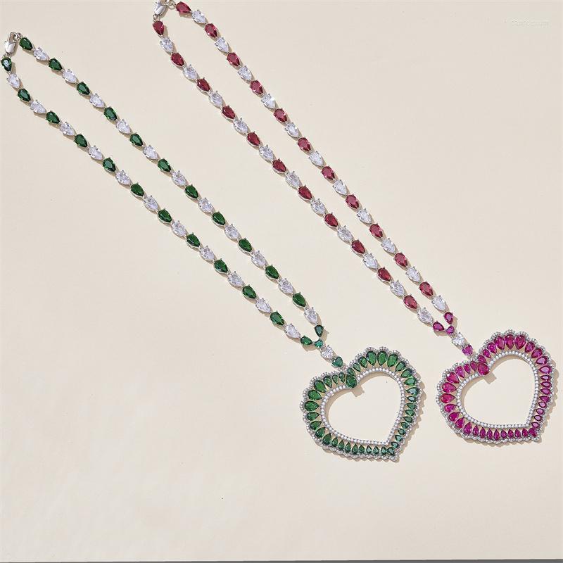 

Chains Designer Fashion Copper Jewelry 3A Cubic Zirconia Party Necklace