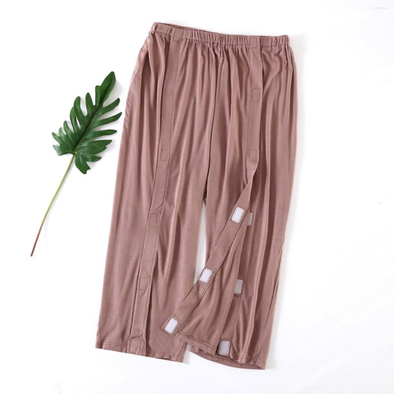 

Men's Sleepwear Suit Shorts Summer Home Bed Sick Clothes Are Easy To Clean And Put On Boy Indoor Slipper Band Size Lightweight Cotton, Brown