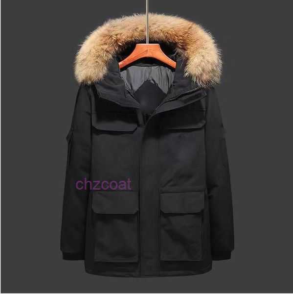 

Same style clothing men's designer jacket puffer coat parka Zippers Epaulet epauleur embroidery Fashion 08 Expedition jackets couple extra thick coat winter 0KU4