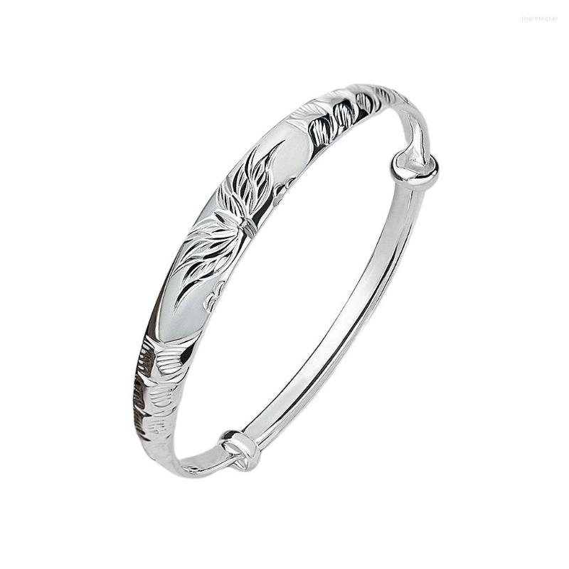 

Bangle Flower Bracelet Wrist Brace Hand Pendent Exquisite Lightweight Adjustable Fashion Jewelry Cuff Attractive