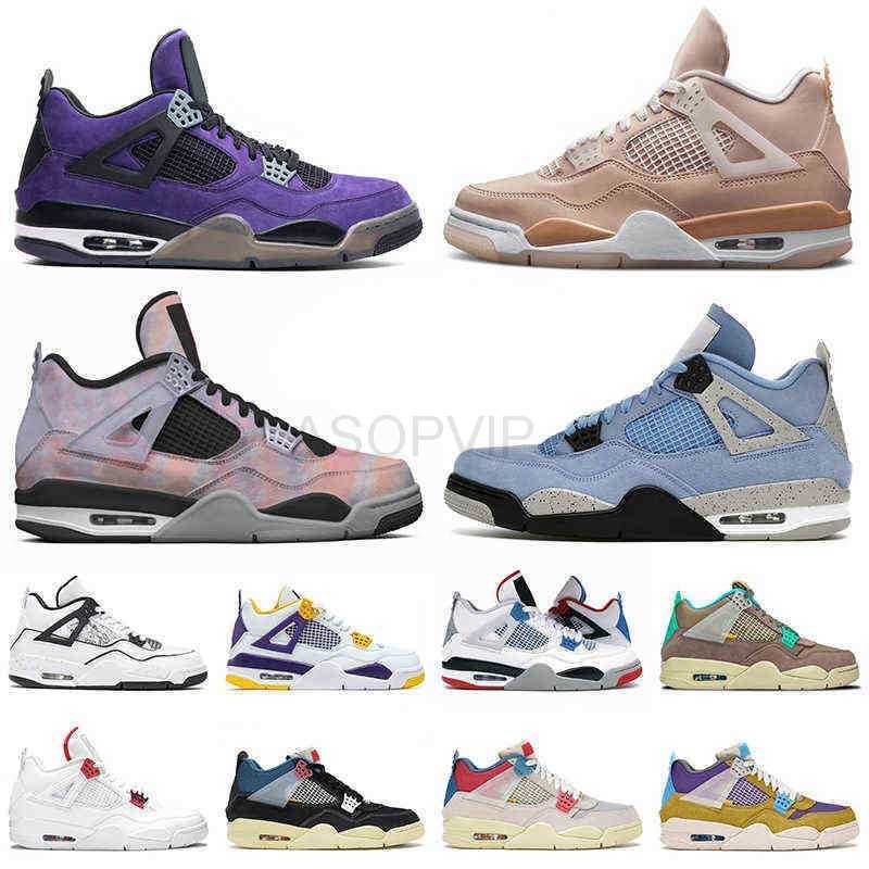 

New Arrival 4 4s Basketball Shoes Jumpman High OG Sneakers University Blue Shimmer Zen Master Cactus Jack Purple DIY What The Guava Ice Mens, C12 infrared 40-47