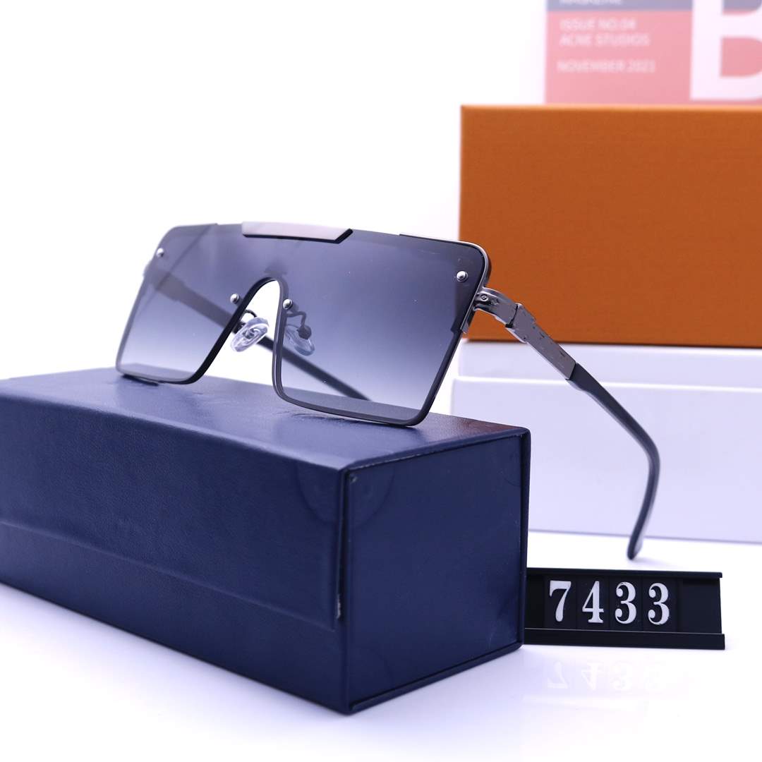 

designer sunglass for women glasses fashion glasses Unisex luxury Goggle Beach Sun Glasses Retro Small Frame Luxury Design UV400 Top Quality 7433