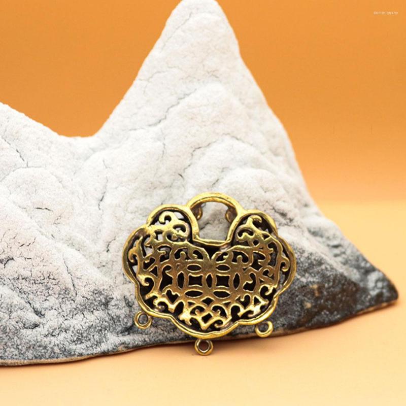 

Charms Key Chain Longevity Lock Hanging Ornaments Pendants Holder Keys Ornament Pendant Organizer Accessory Miniatures Lucky