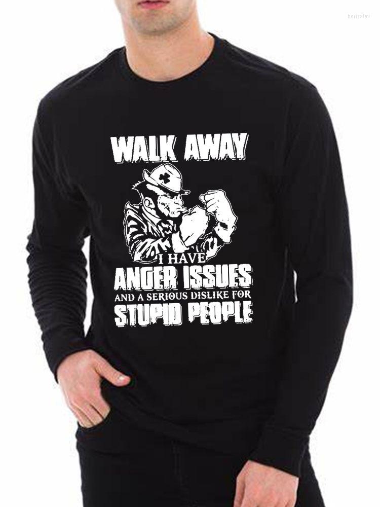 

Men's T Shirts TARCHIA 2023 Mens Brand Clothes Long Sleeve Fashion Camisetas Hombre Cotton Oversized Fitness Wlak Away, Black