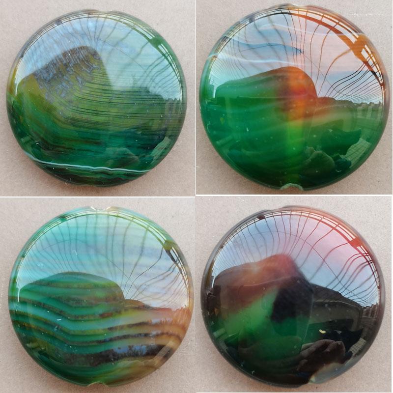 

Pendant Necklaces Beautiful Jewelry Carnelian Round Art Bead PWB1000