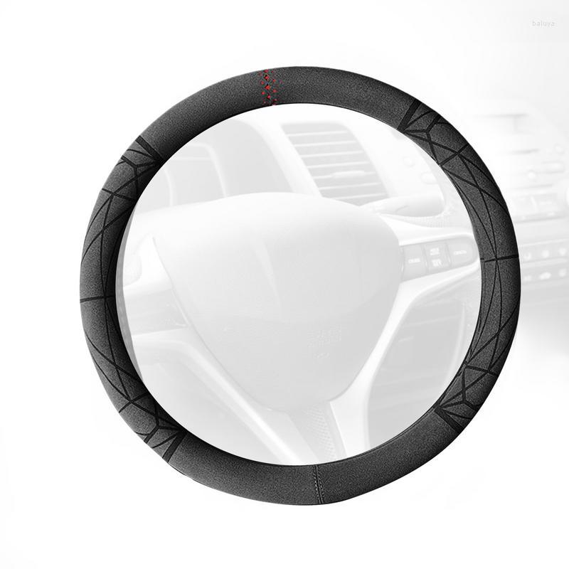 

Steering Wheel Covers Car Cover Universal Size Outer Diameter 14.5-15in/37-38cm Auto Interior Decoration Modification Accessory