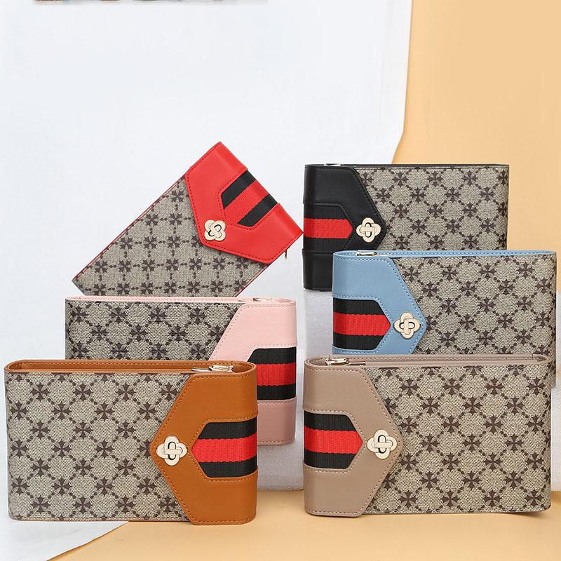 

Korean Print Large Capacity Crossbody Bag Fashion Shoulder Bag Long Wallet 2023
