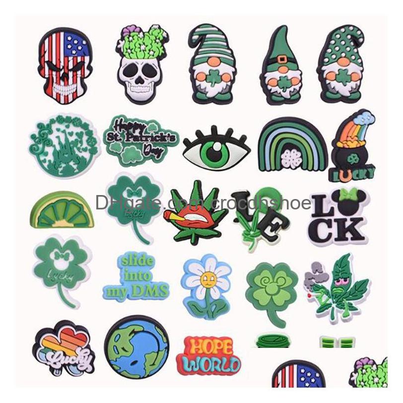 

Shoe Parts Accessories Custom Croc Charms Pvc Decorations Shoes Designer Drop Delivery Oty8C