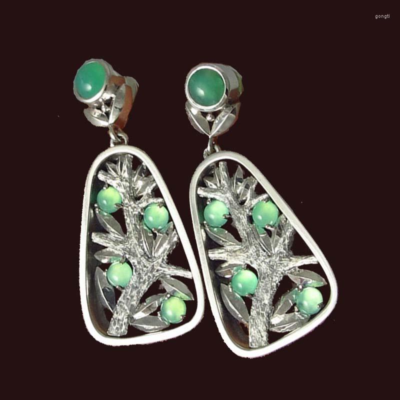 

Stud Earrings Miuoxion Moonstone Hollow Branch Flower Fashion Personality Jewelry For Women Luxury Namour Charm Gift All Seasons