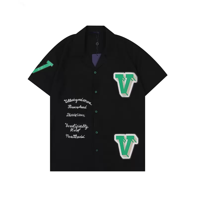 

Men's Casual Shirts Leisure Mens Striped Patchwork Knit 2023 Spring Summer Short Sleeve Button Lapel Knitted Cardigan Tops Men Clothes, 12