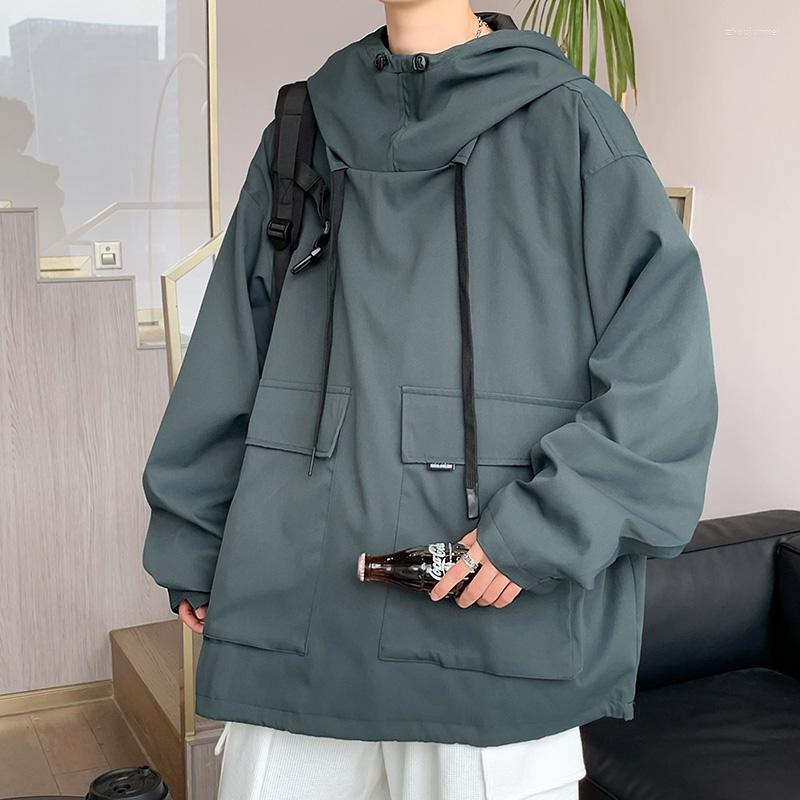 

Men's Hoodies Workwear Hooded Sweater Men's Autumn Casual Versatile Coat, Qxj656-1
