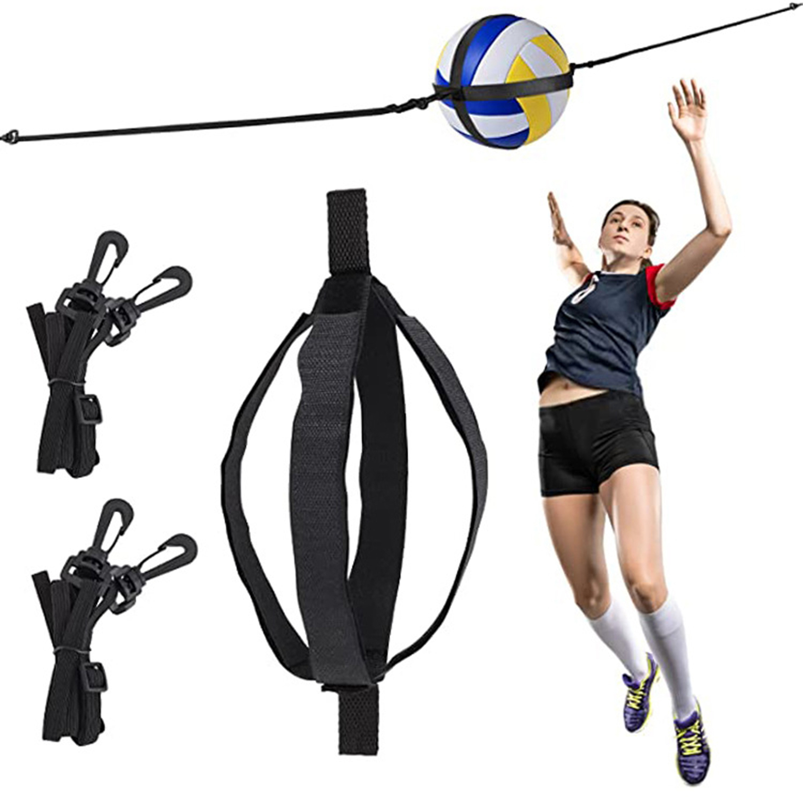 

Balls Practical Assistant Wearresistant Flexible Volleyball Practice Trainer for Exercise Belt 230413
