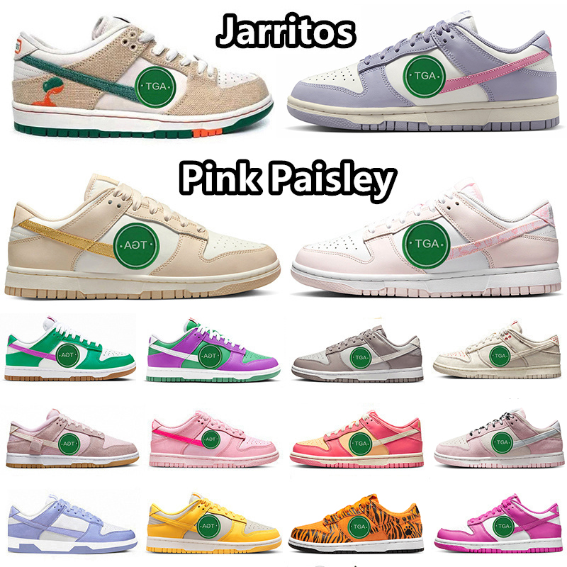 

Designer Shoes Jarritos Dunks Active Fuchsia Pink Paisley Indigo Haze Midnight Navy La Dodgers White Lobster Teddy Bear Moon Fossil Sneakers for Men and Women, Item#32