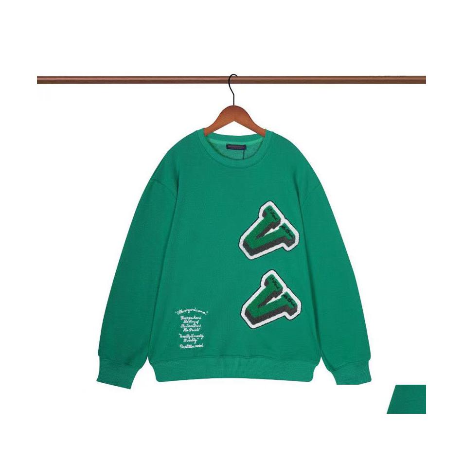 

Men' Hoodies Sweatshirts Mens Designer Sweater Plover Clothing Highquality Round Neck Long Sleeve Outdoor Casual Street Sweaters Dhkhc