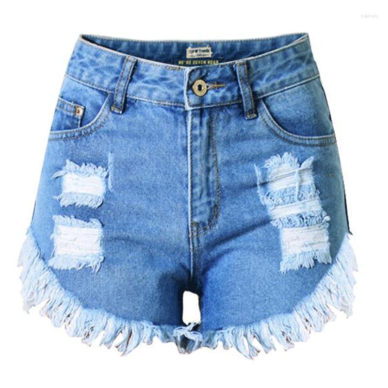 

Women's Shorts Mini Short Pants Denim Women Ripped Jeans Distressed Sexy Booty Frayed Trousers Streetwear Summer Outfits XXS 2XS Demin, Blue