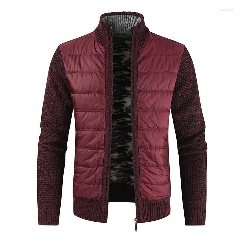 

Men's Sweaters Men's Winter Thick Fleece Cardigan Sweatercoat Male Autumn Warm Sweater Jackets Casual Knitwear Clothing Plus Size 3XL, Black