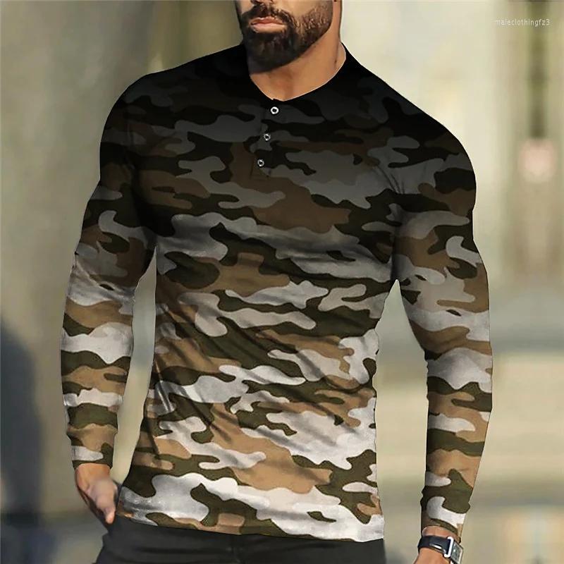 

Men's T Shirts Men's Plus Size Henley Shirt Big And Tall Graphic Long Sleeve Spring & Fall Basic Fashion Streetwear Casual Sports, Black