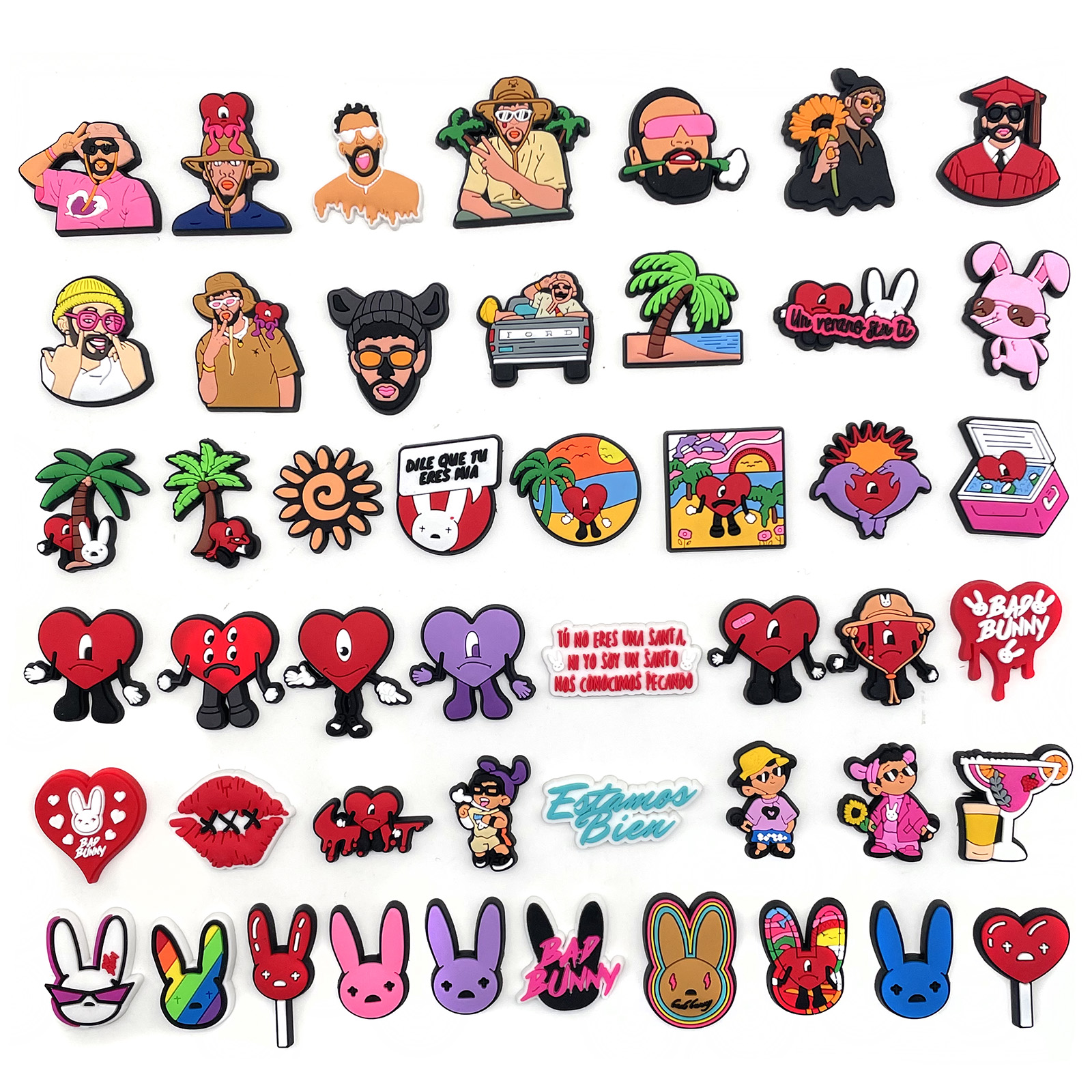 

Other New Arrival Bad Bunny Croc Charms Pvc Shoe Decorations Clogs Sandals Accessories Jibz Holiday Party Gifts Drop Delivery Ot1B6