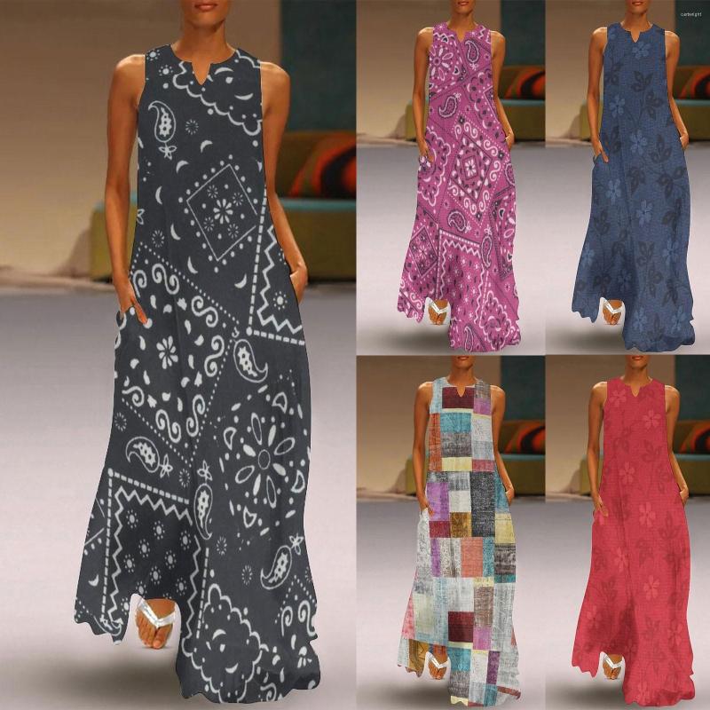 

Casual Dresses Comfortable Maxi Dress For Women Summer Loose Simple Travel Sundresses, Beige
