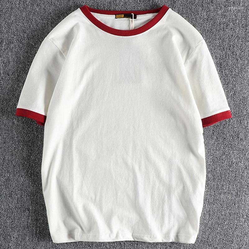 

Men's T Shirts Casual Fashion Man's Polo Shirt Basic Daily Younth Mans Summer Cotton Top Tees Boys Clothing, White green
