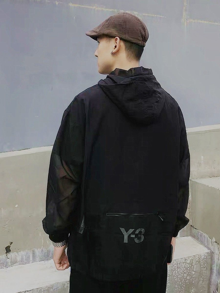 

Mens Hoodies Women Thin Casual Pullover Couple Sports Sun-protective Clothing Zipper, Black