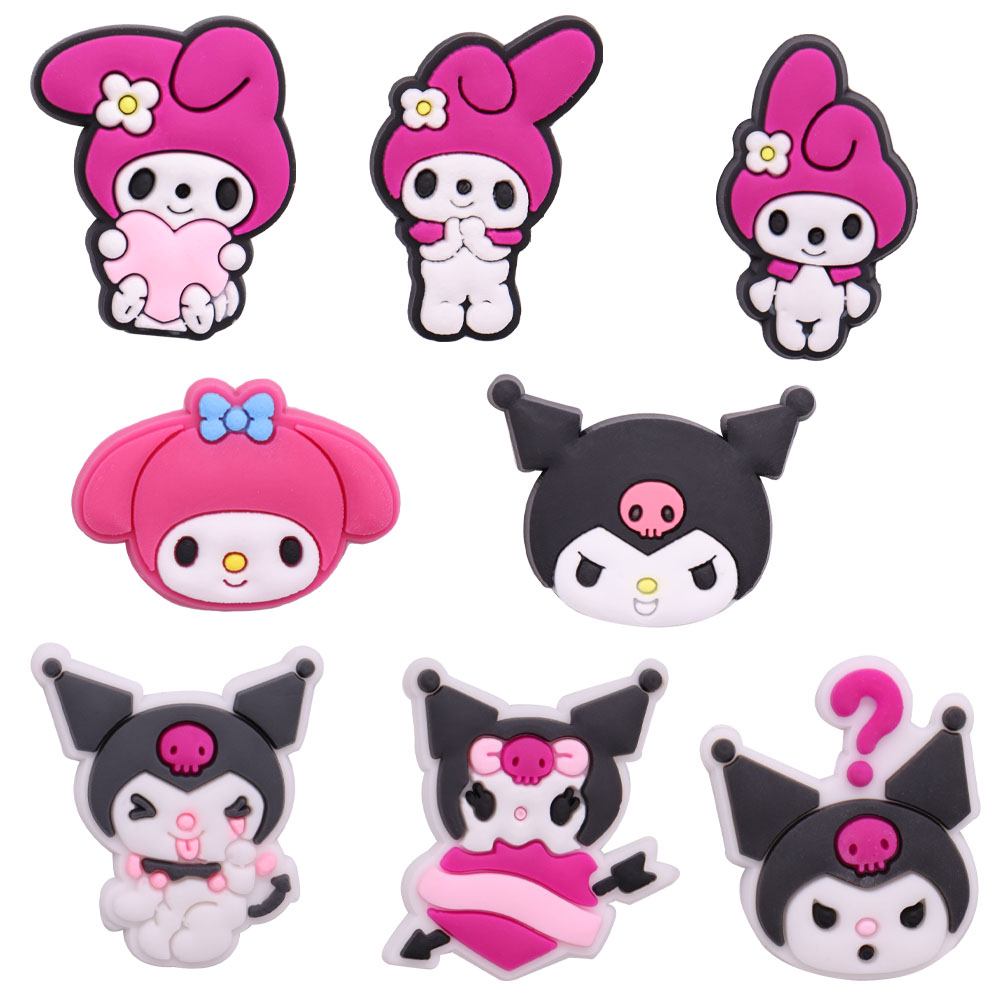 

Other 1 8Pcs Cartoon Pink Girls Japan Animation Pvc Shoe Charms Buckle Decoratrions Fit Wristbands Croc Jibz Kids X Mas Gift Drop Del Otbf2