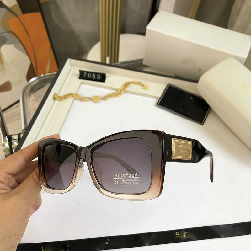 

Frames 2022 new large square Women's wide leg multicolor Sunglasses men's fashion street shooting glasses