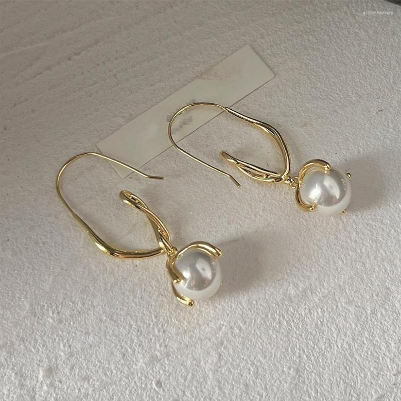 

Dangle Earrings Fashion Ladies Vintage Imitation Pearl Pendant Modern 2023 Trend Jewelry