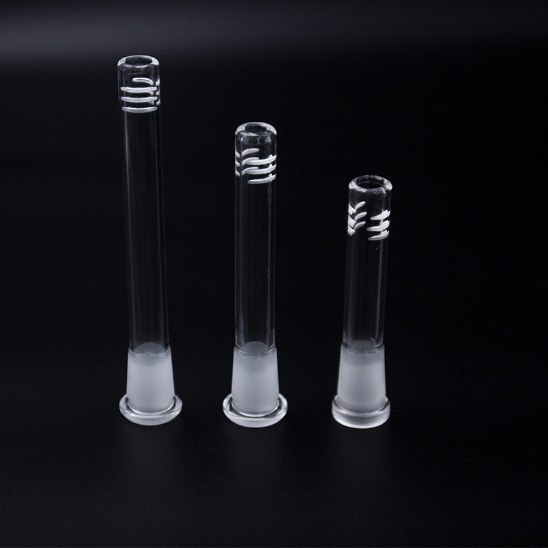 

CSYC P005 Smoking Pipe Glass Bong Downstem 14mm 18mm Male Female Joint Low High Pro Diffused Down Stem With 6 Cuts About 3.93/4.72/5.51 Inches Length