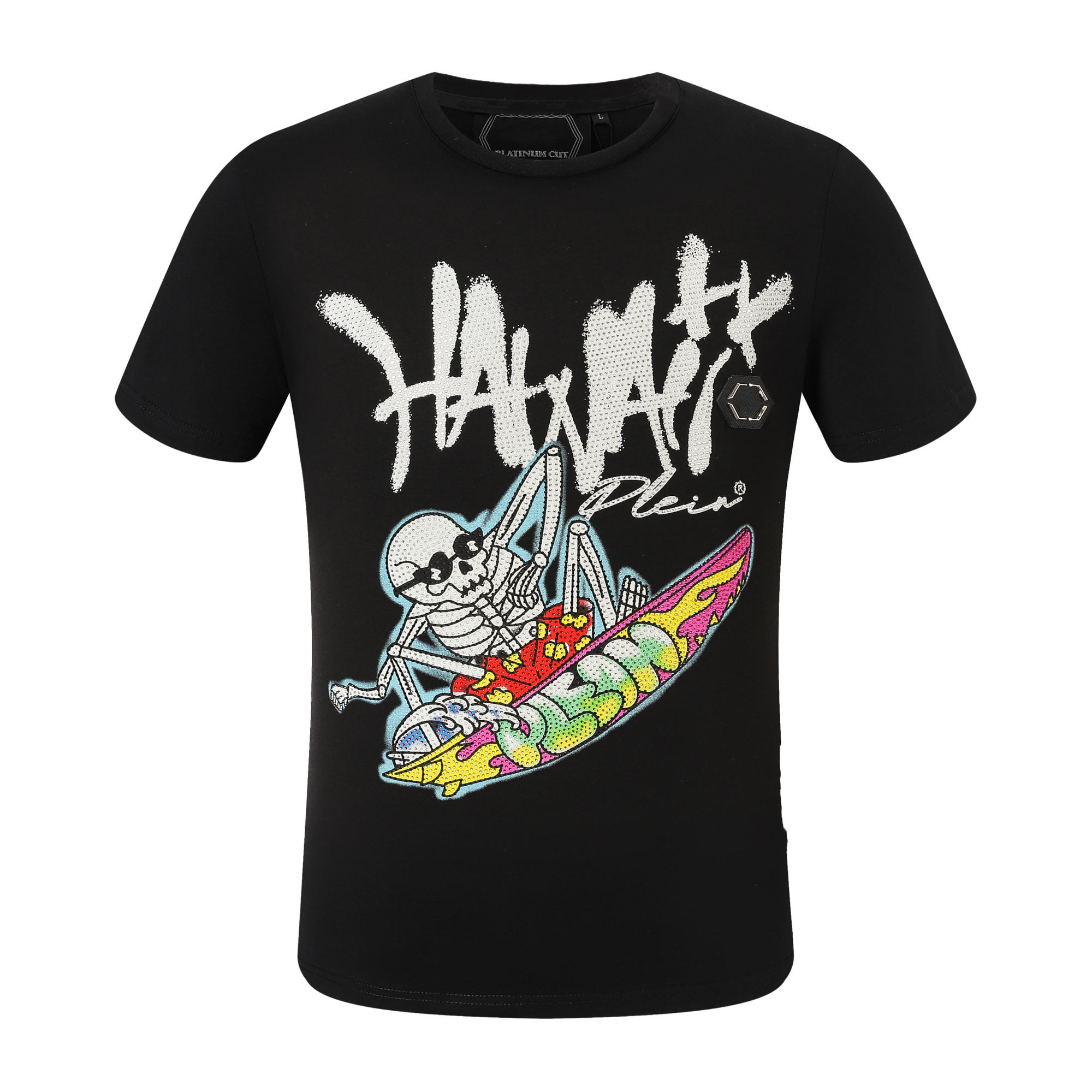 

PLEIN BEAR T SHIRT Mens Designer Tshirts Brand Clothing Rhinestone Skull Men T-shirts Classical High Quality Hip Hop Streetwear Tshirt Casual Top Tees PP88402, 13