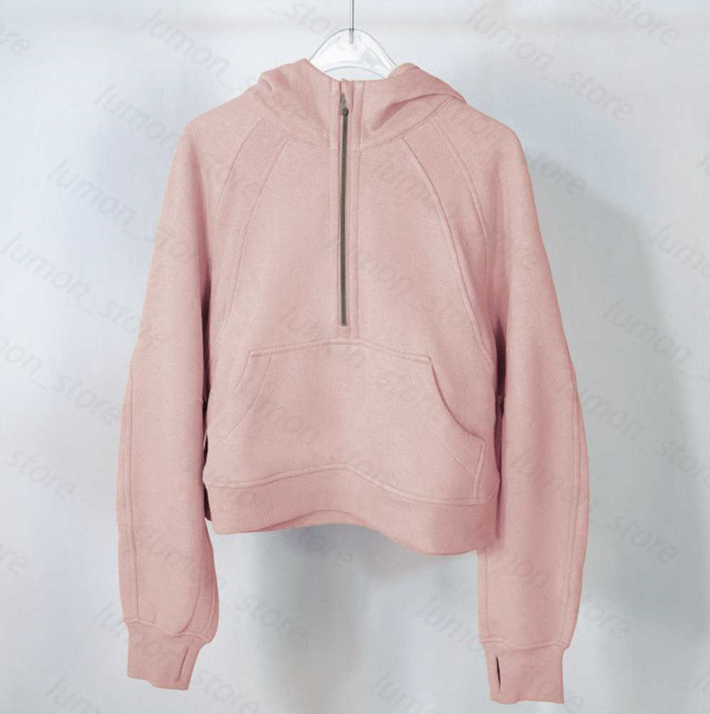 

Winter Yoga Lulus Women Jackets Tracksuits Sets Sweatshirt Scuba Half Zip Hoodys Sweater Gym Clothes Tops Workout Fitness Loose 23ss Fashion Trend, 19