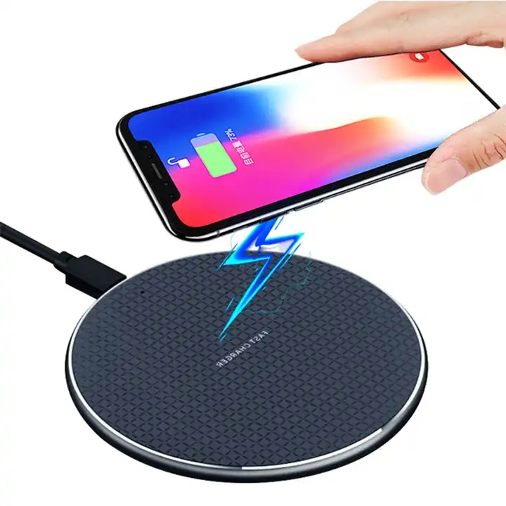 

Factory Price High Quality QI Wireless Charger factory for Smart Phone fast wireless charging