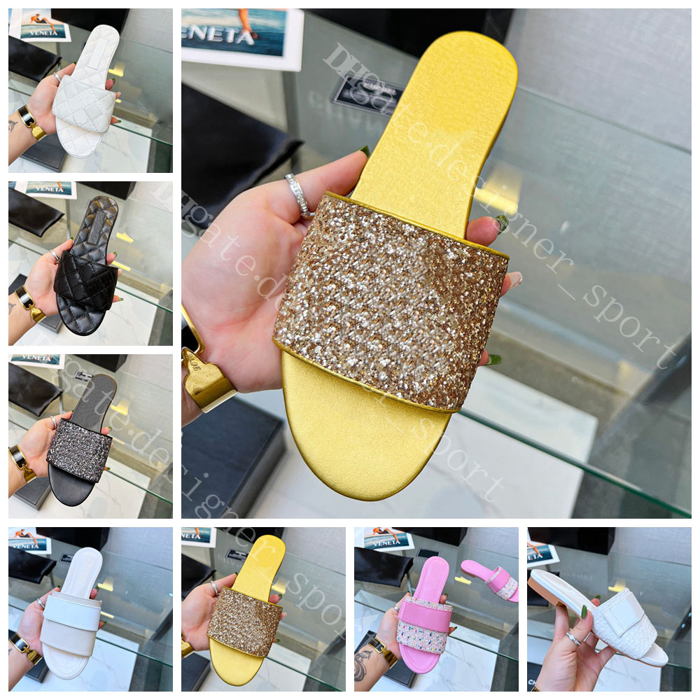 

2023 New women designer sandal summer fashion sandal slippers foothold ladies pink black g flat leather sandal rubber flat shoes platform sandal with box, Color:9