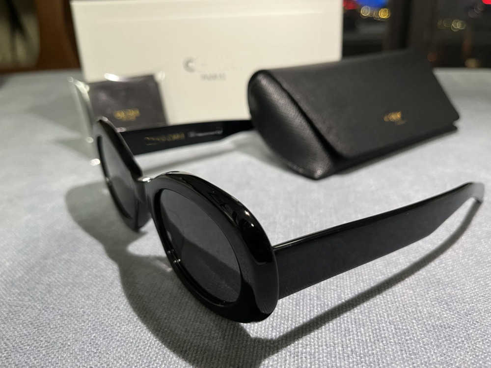 

Sunglasses Retro cat's eye sunglasses for women CE's Arc de Triomphe oval French high street Motion current 45ess