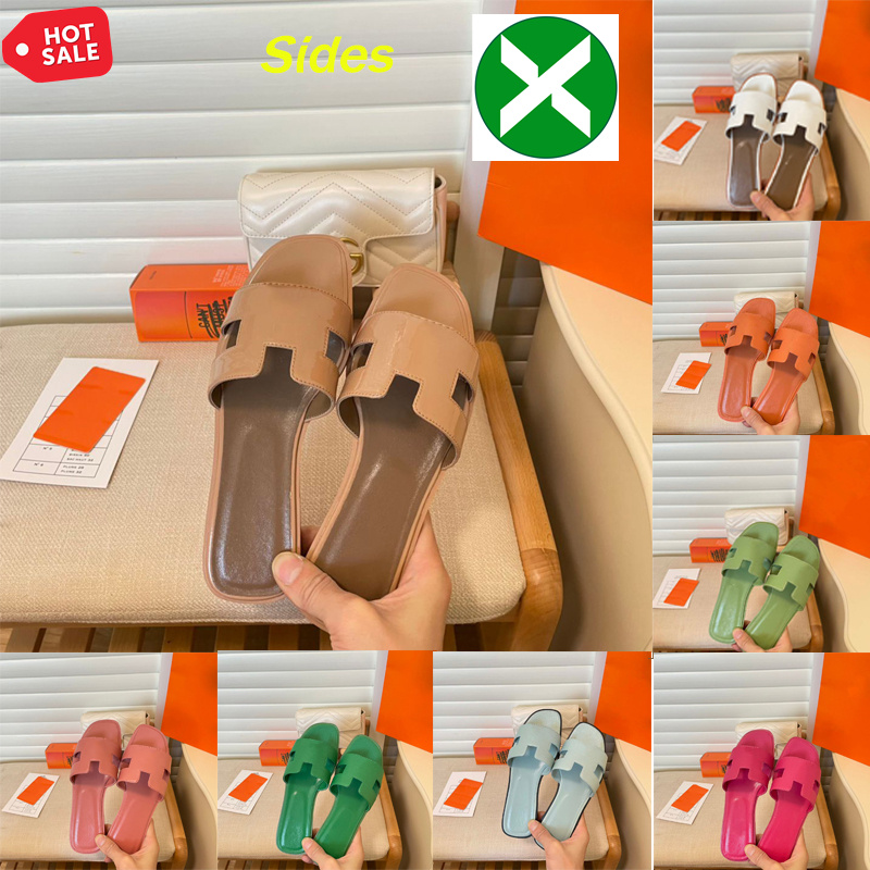 

oran heritage designer sandals Classic women Slippers Paris Luxury Designer Oran Heritage Calfskin Sandals Izmir Top Quality Flip-Flops women Large Slippers 35-42, 16