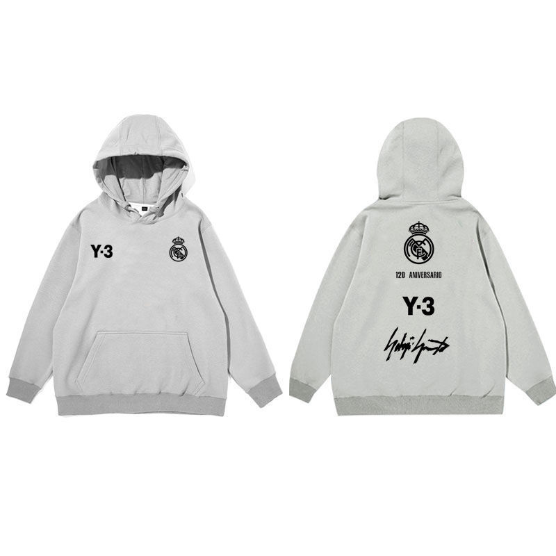 

Mens Hoodies Women Hooded Sweaters Training Suit Black Hoodie in Autumn and Winter, Gray