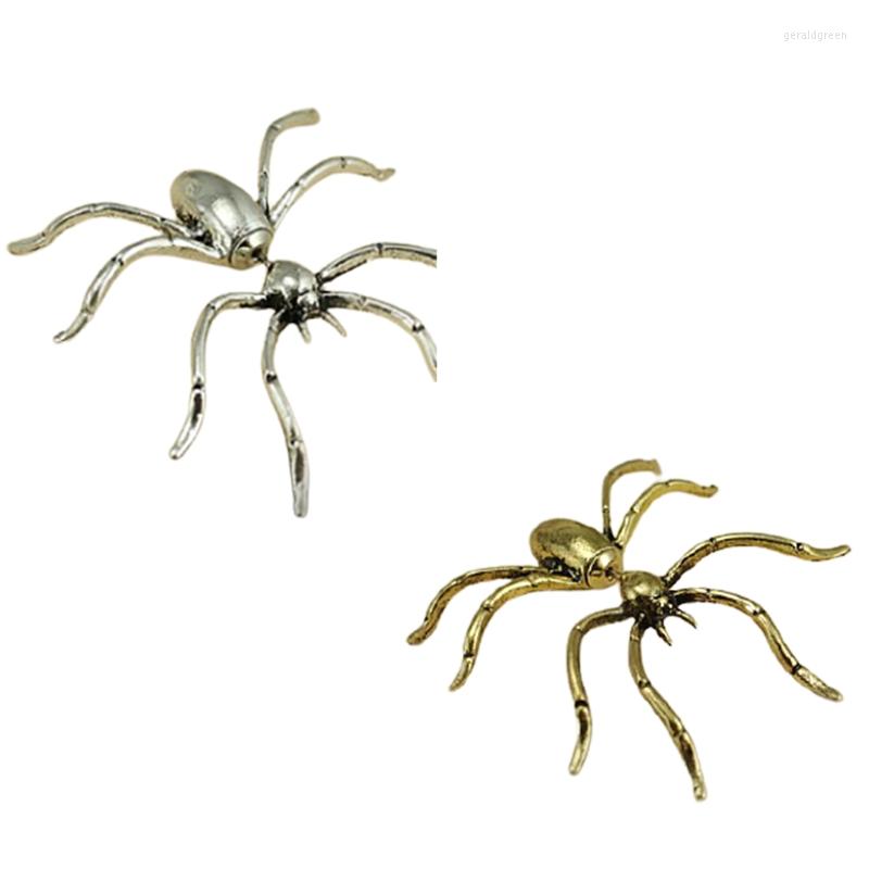 

Stud Earrings Fashion Creepy Spider Ear Unique Punk For Halloween Party 264E