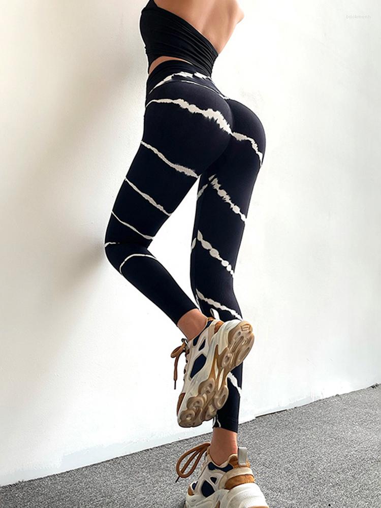 

Active Pants Seamless Yoga Pant High Elastic Sports Fitness Legging Women Waist Gym Scrunch BuRunning Training Girl Tight, Black