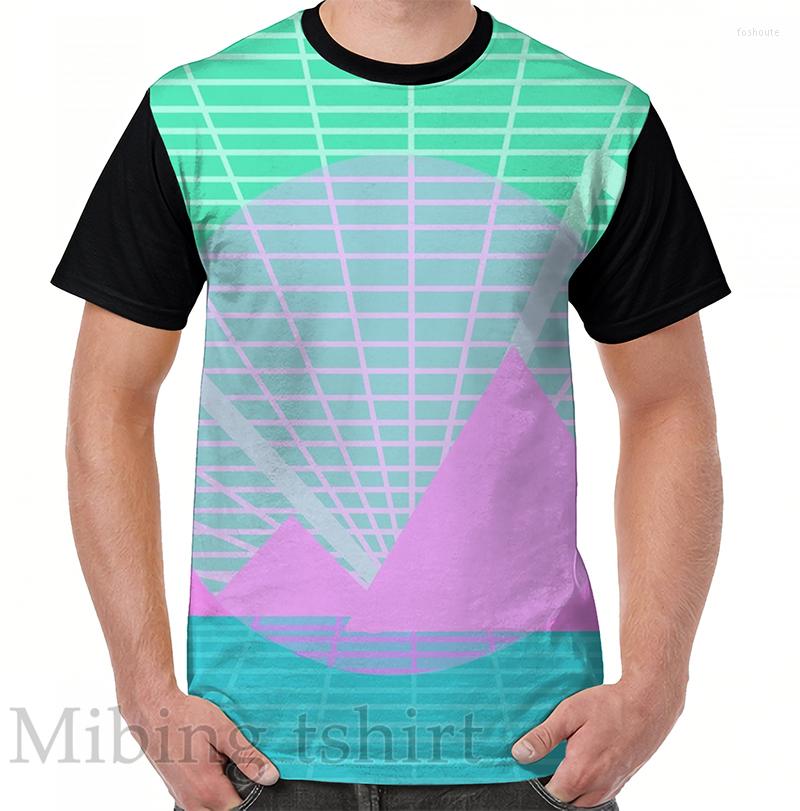 

Men' T Shirts Funny Print Men Shirt Women Tops Tee Sunrise Graphic T-Shirt O-neck Short Sleeve Casual Tshirts