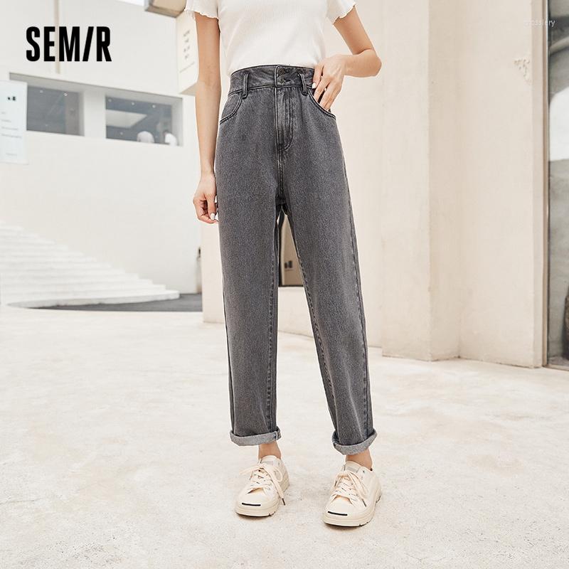 

Women's Jeans Women Fall 2023 Loose High Waist Straight Pants Black Thin Hong Kong Chic Women'S, Medium blue