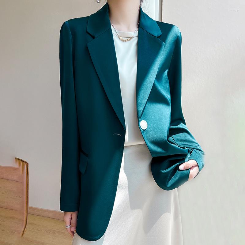 

Women's Suits Summer Black Suit Women's Coat 2023 Fashion Korean Long Sleeve Blazers Woman Jacket Casual Office Ladies Blazer Tops