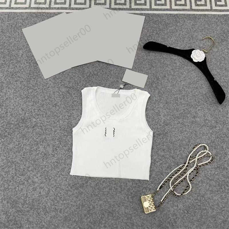 

White Vest Designer Womens Tanks Summer Spring Ladies Fashion Luxury Comfortable Breathable Classic Cotton Brand Embroidered Logo Printed Sleeveless Tank Top, 10