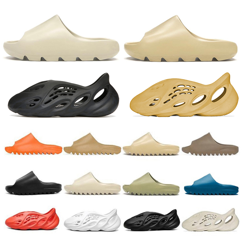 

Designer Slippers Men Woman slider Foam Runner Vermillion Mineral Blue Onyx Pure Sandals Slide Slipper Ochre Bone Resin Clog Desert Ararat runr slides shoe, 17