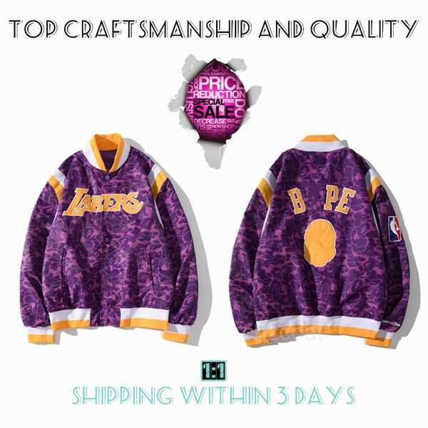 

Top Craftsmanship Mens jackets Shark mens Star Spots designers coat Varsity co-branding Stylist storm ghosts Military style Camouflage jacket Baseball we 5JS3, No.17