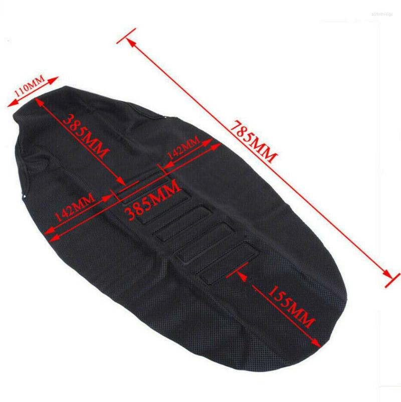 

Car Seat Covers 1PCS Black Universal Rubber 785mm Motorcycle ATV Dirt Bike Cover Protector Stretchcy