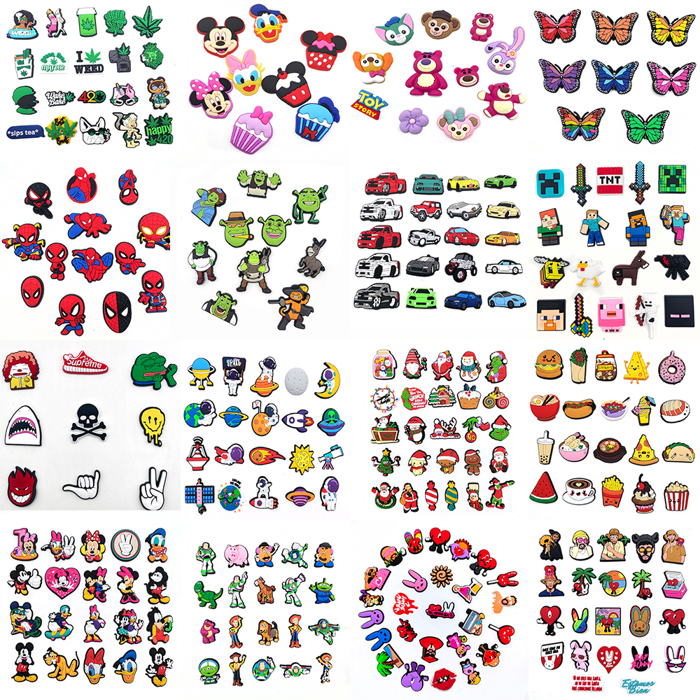 

Other 16 Items Are Not Repeated Cartoon Animated Pvc Shoe Accessories Diy Decorations For Croc Charms Jibz Kids Favorite Gifts Drop D Otd6K