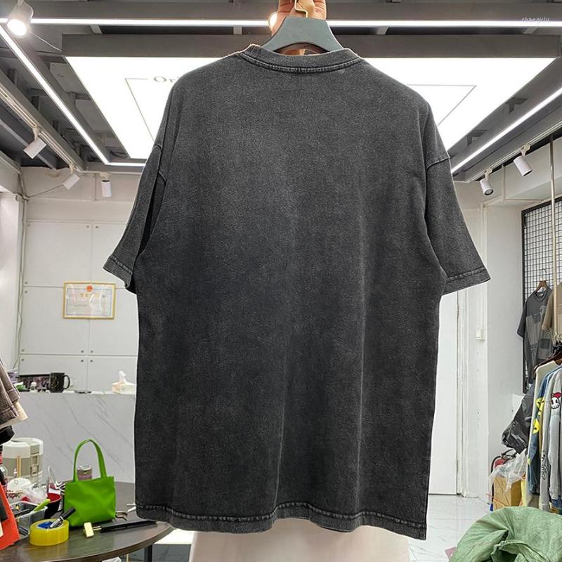 

Men' T Shirts Heavy Fabric Shirt Men Women 1:1 High Quality T-shirt Oversized Tops Tees