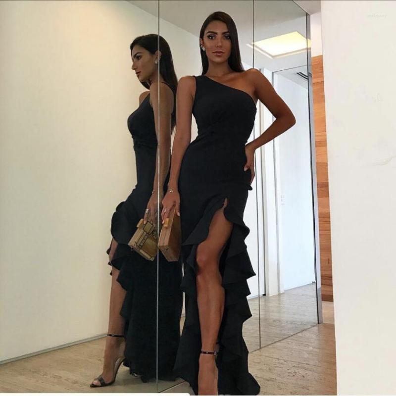 

Casual Dresses Evening Dress For Women Banquet Elegant High Grade Texture Empress Red Fishtail Cocktail, Dark red