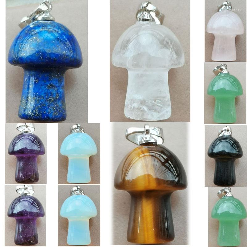 

Pendant Necklaces Mushroom Art Bead 1Pcs WFH948