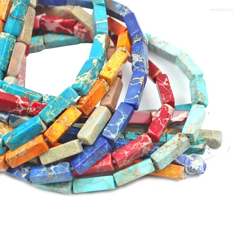 

Beads Natural Red Green Blue 4 13mm Square Emperor Stone For Jewelry Making Diy Bracelet Necklace Strand Earring